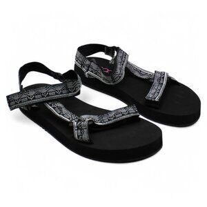 Sugar Womens Yodel Memory Foam Adjustable Sport Sandals